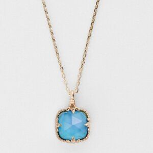 agete Turquoise 14K Necklace